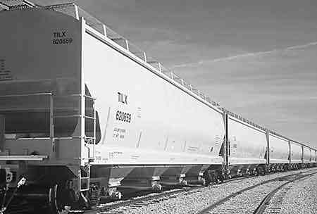 Virgin PP resin railcars